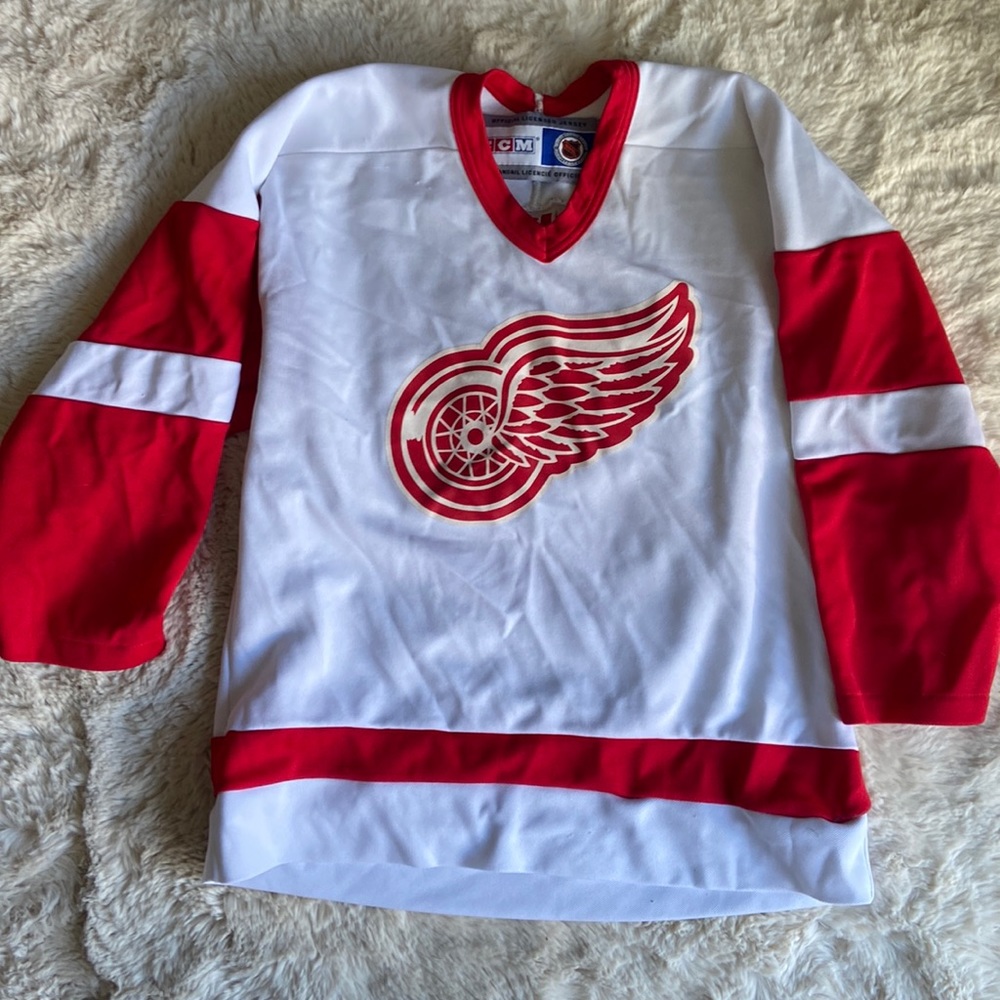 Kids Official Detroit Red Wings Hockey Jersey